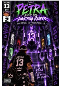 PETRA: Son of the Lightning Reaper issue two, The Room Between Worlds cover