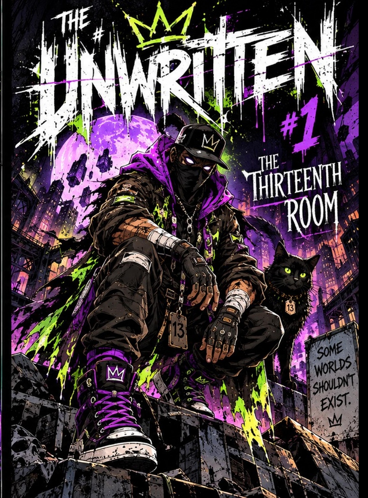 The Unwritten issue one cover
