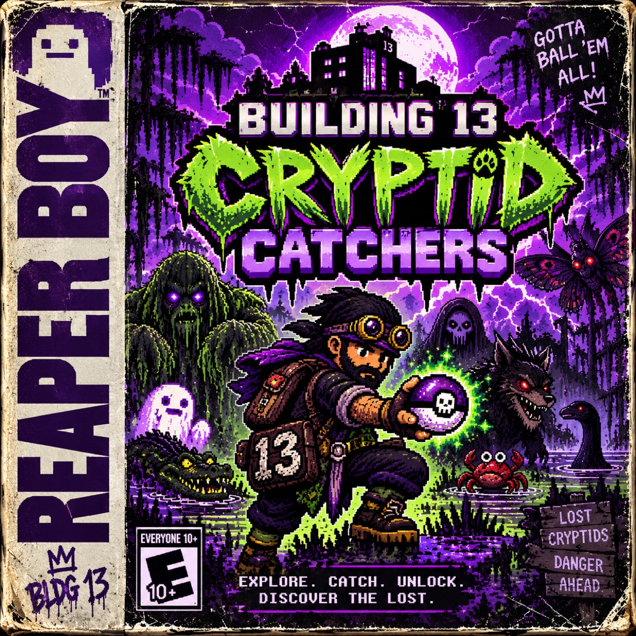 Cryptid Catchers — Reaperboy ROM cover art
